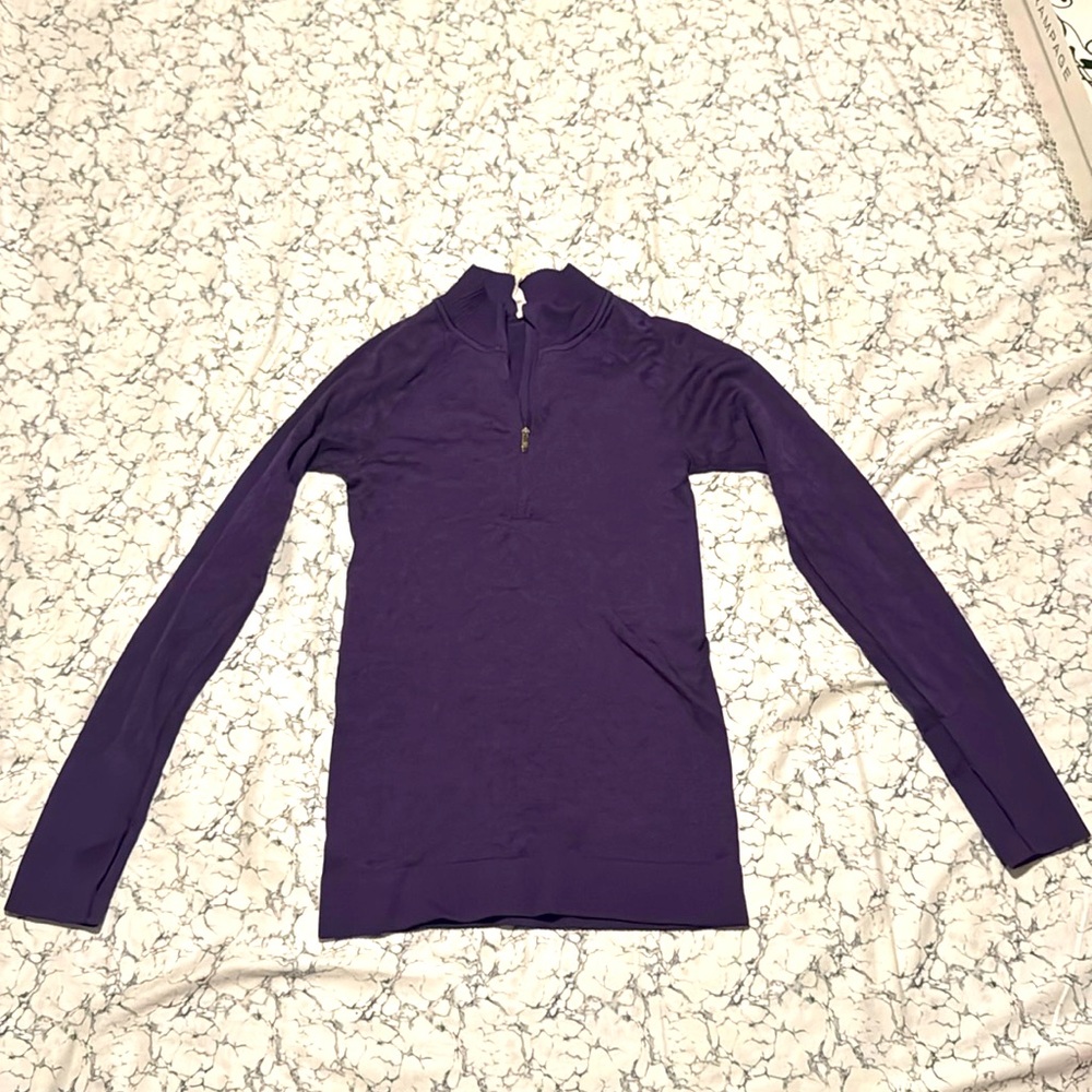 Lululemon Long Sleeve Half Zip Shirt